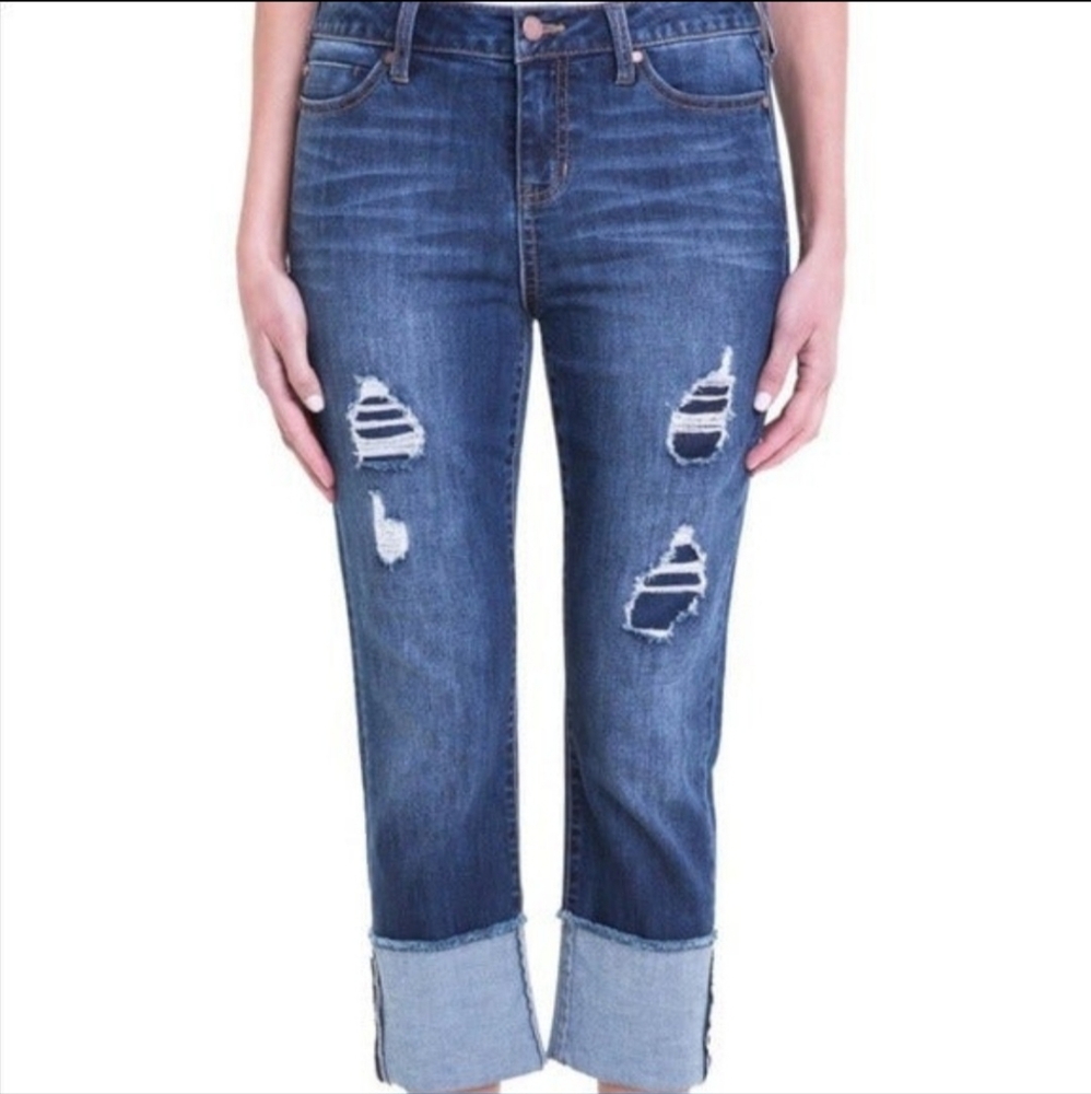 Liverpool Morgan Capri Jeans Size 2